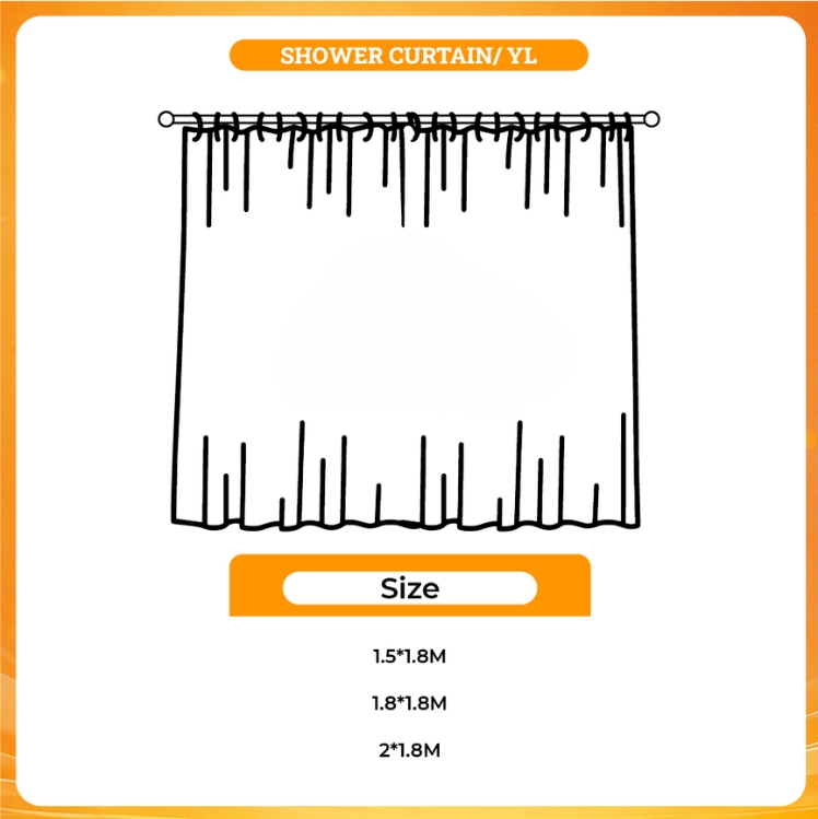 3D shower curtain - The Quarry Store