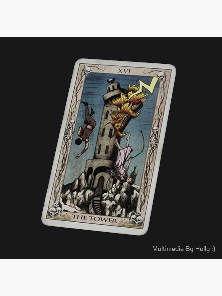 The Tower Tarot Card The Quarry Tapestry - Image 2