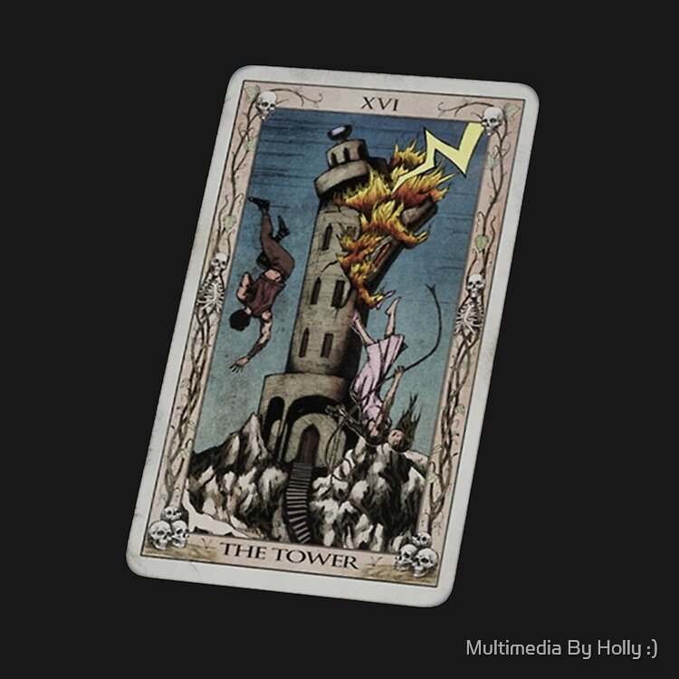 The Tower Tarot Card The Quarry Tote Bag - Image 2