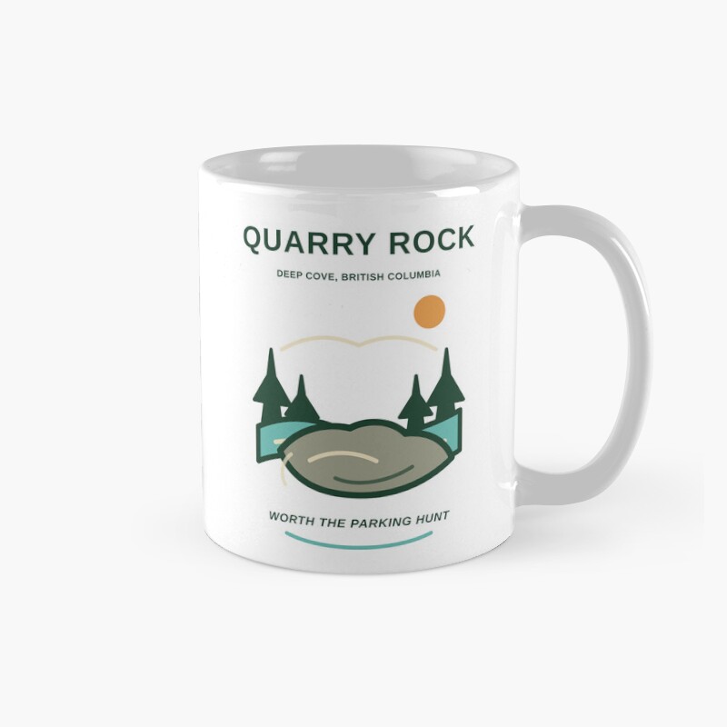 Quarry Rock Deep Cove Hike Mug