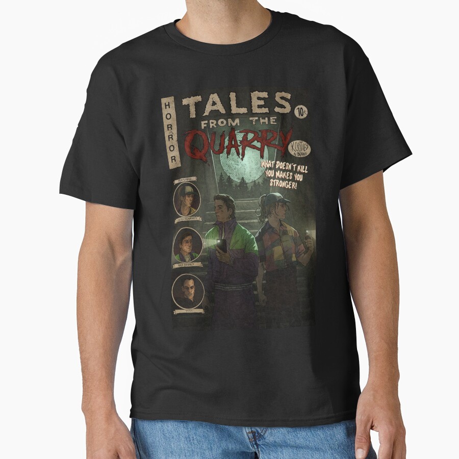 The Quarry Comic Book Cover Fan Art T-shirt - Image 3