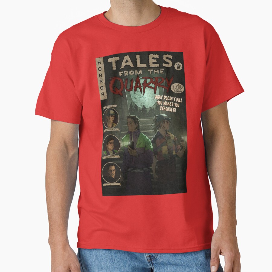 The Quarry Comic Book Cover Fan Art T-shirt - Image 6