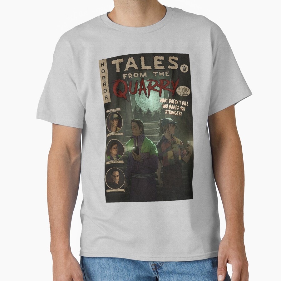The Quarry Comic Book Cover Fan Art T-shirt - Image 4