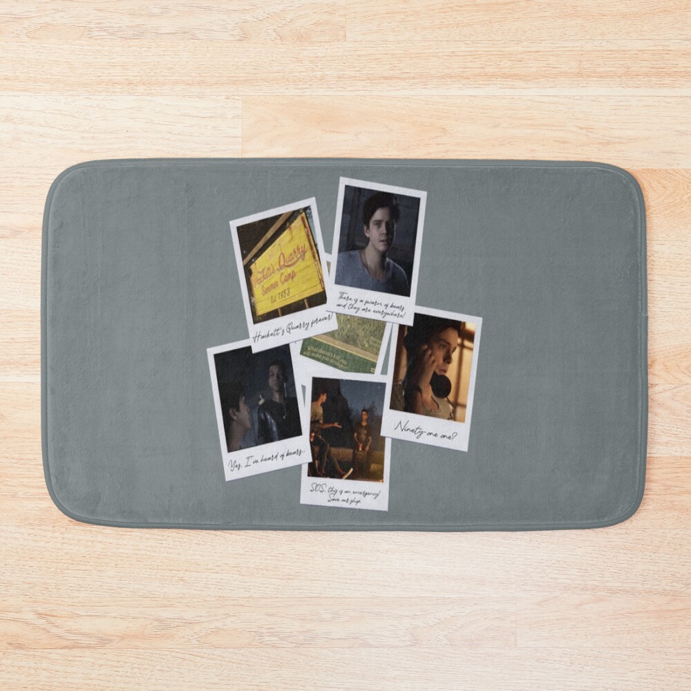 Radioheads The Quarry Bath Mat