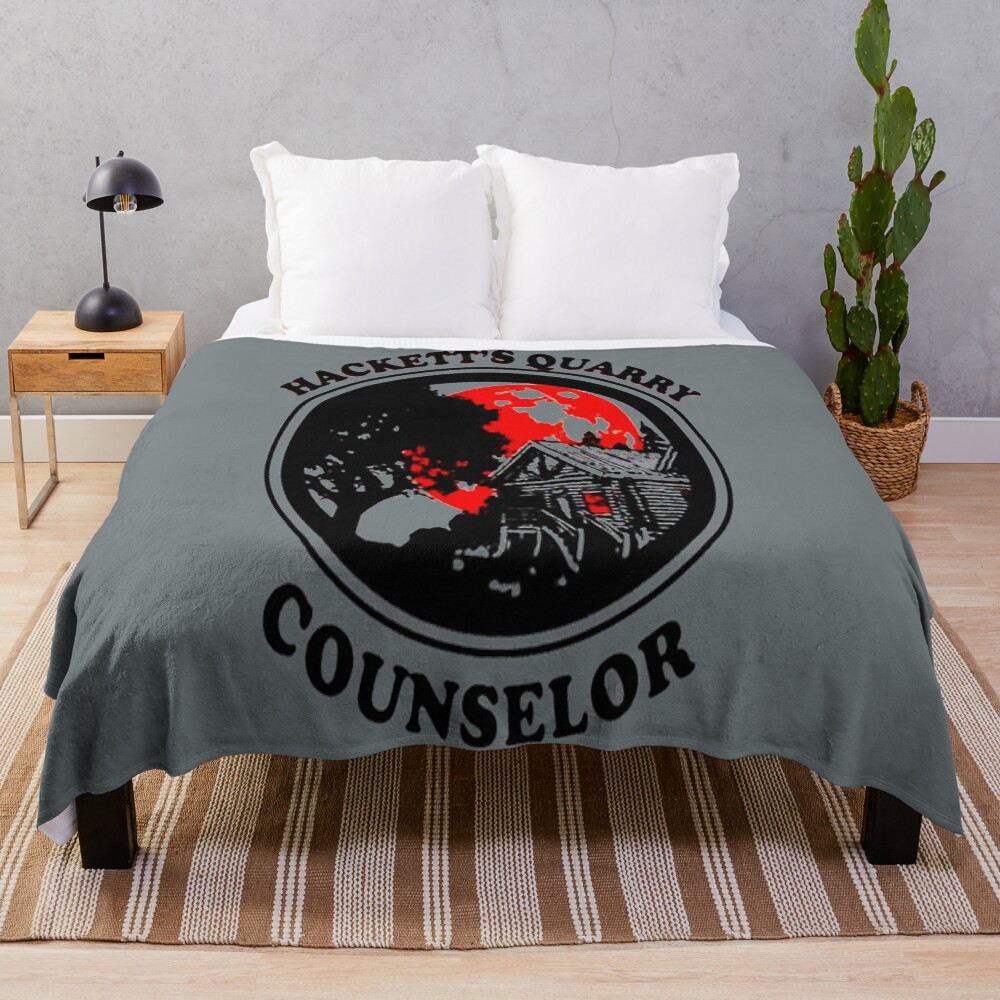Zach Tinker Hackett S Quarry Counselor Throw Blanket