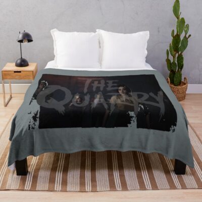 The Quarry Dark Design Throw Blanket