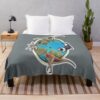 The Langenberg Quarry Throw Blanket
