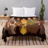 Camp Counselors Of The Quarry Throw Blanket