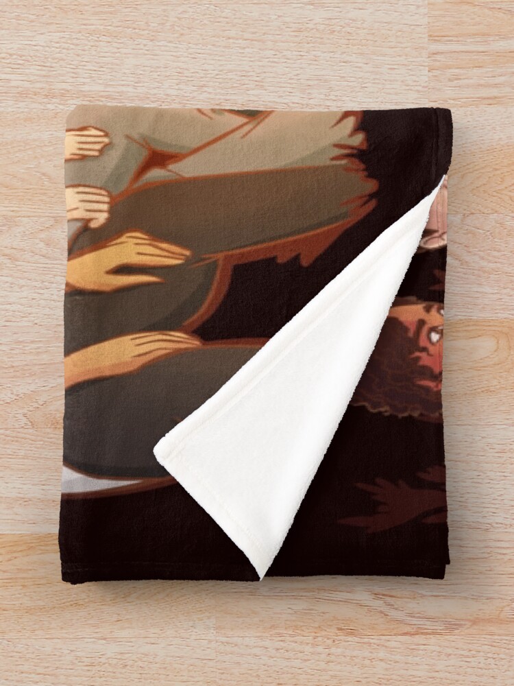 Camp Counselors Of The Quarry Throw Blanket - Image 2