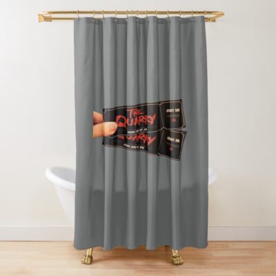 The Quarry Tickets Design Shower Curtain