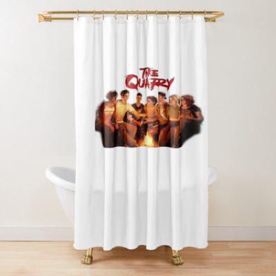Hacketts Quarry Summer Camp 3 Shower Curtain