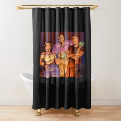 Hacketts Quarry 80_ Night Shower Curtain