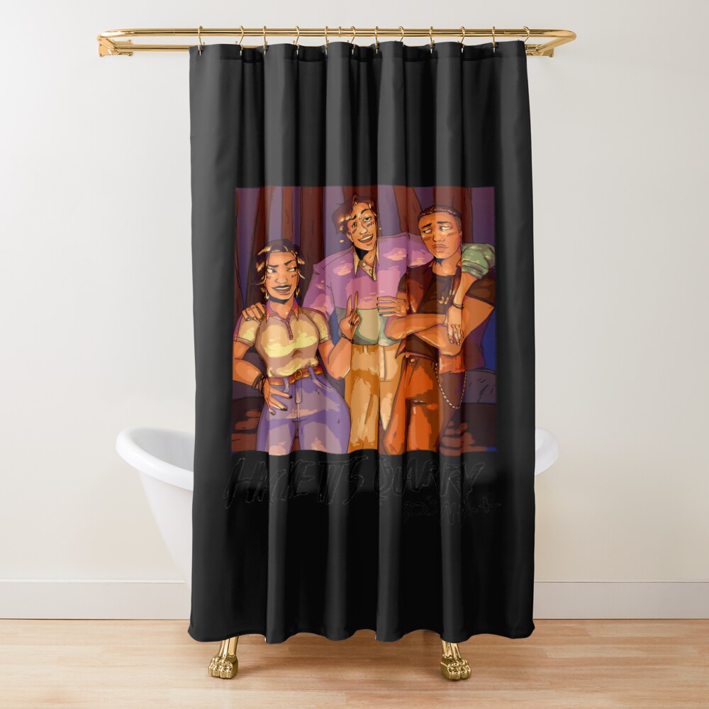 Hacketts Quarry 80_ Night Shower Curtain