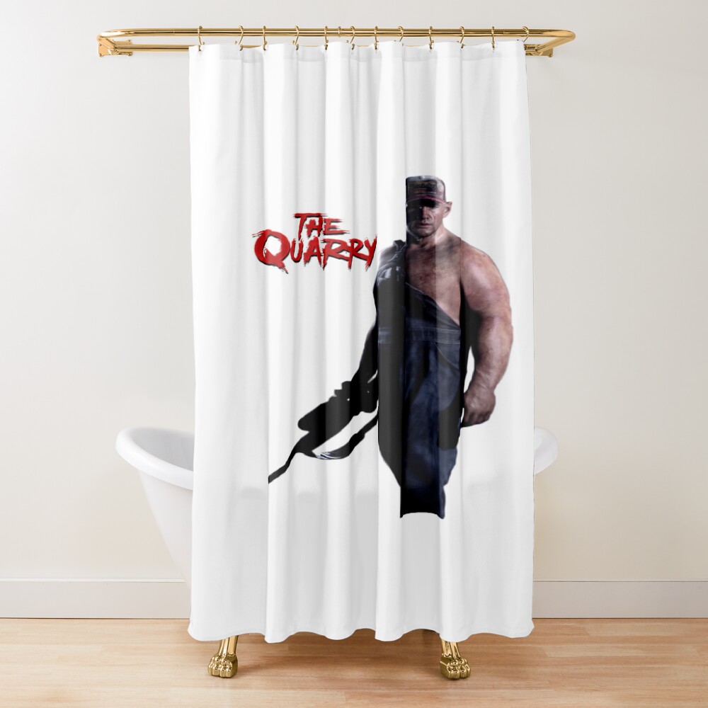 Hacketts Quarry Summer Camp Basic Shower Curtain