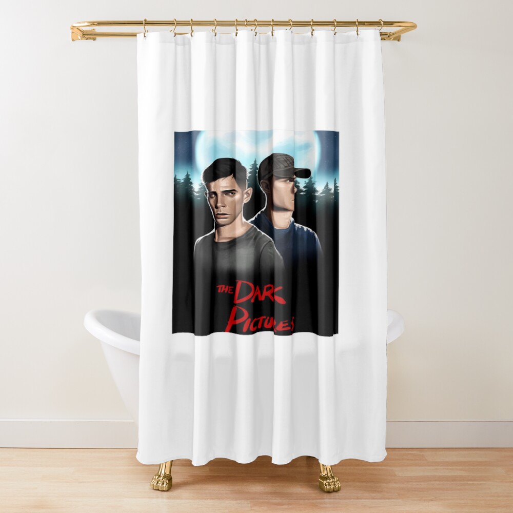 Day Gift Light Blue The Quarry Beautiful Model Cool Gift Shower Curtain