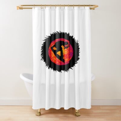Funny Gift For The Quarry Light Blue Vintage Photograp Shower Curtain