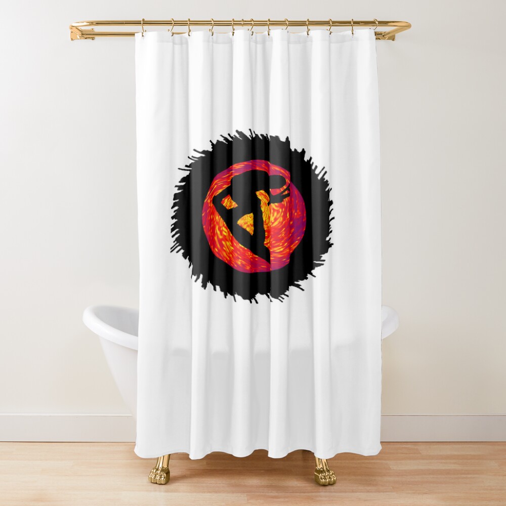 Funny Gift For The Quarry Light Blue Vintage Photograp Shower Curtain
