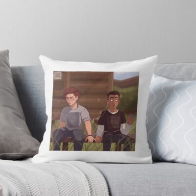Dylan Lenivy And Ryan Erzahler The Quarry Throw Pillow