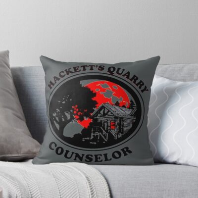Zach Tinker Hackett S Quarry Counselor Throw Pillow