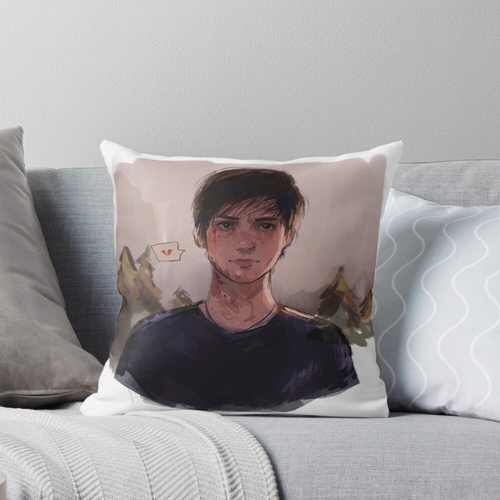 Dylan Lenivy Throw Pillow