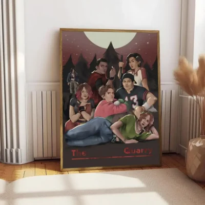The Quarry Camp Counselor Horror Poster Wall Art