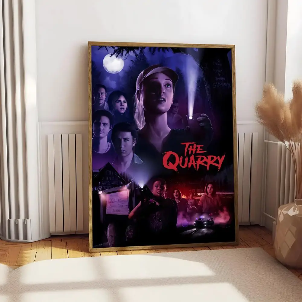 The Quarry Ryan and Dylan Campfire Horror Wall Art